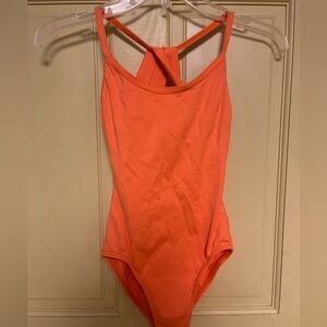Orange Motionwear Leotard